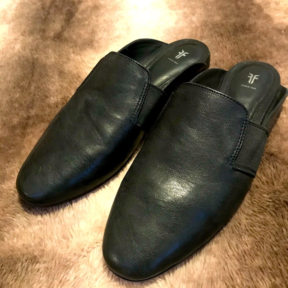 Frye mules 9